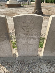 BAGHDAD (NORTH GATE) WAR CEMETERY - BARBER, F